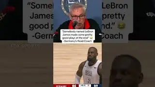 Germany HC Gordon Herbert summed it up perfectly 😂