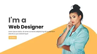 Responsive Hero Section Using HTML & CSS | devRasen | Create Responsive Hero Section
