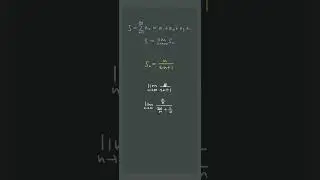 The sum 👈vs.👉 the partial sum sequence of a series 😲😲 #apcalculus #apcalc #unit10 #shorts