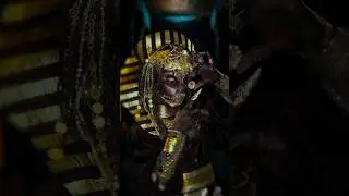 ANUBIS VS CLEOPATRA #makeup #cosplay #summeronshorts #cleopatra #anubis #egypt