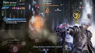 Dmc Peak of combat : fire realm floor 135 with S rank dante