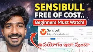 {sensibull} demo | option trading best tool | free if cost | every beginner must watch | telugu
