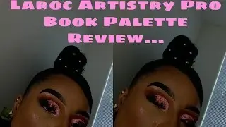 Laroc Pro The Artistry Book Palette Review/Demo | GlammQueenn