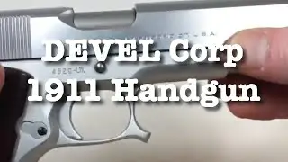 Devel Corp Custom Colt Commander 1911 Handgun - Gunsmith Charlie Kelsey from Chesterland Ohio