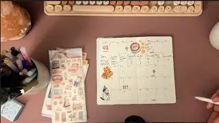 PLAN WITH ME! January Journal Set Up | Easing Into the New Year