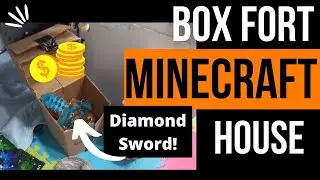 Box Fort Minecraft House - Box Fort Brian