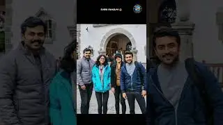 Surya and karthi families travelling moments and happy days 😍 #suriya #karthi #2day_update