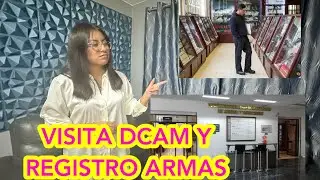 Visita a la DCAM y Registro Armas de Fuego tr&aacute;mite compra  #armasdefuego #tirodeportivo