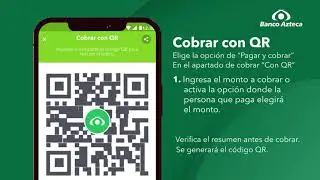 Cobrar con la App de Banco Azteca usando QR