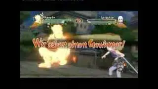 Naruto Storm 3 KCM Naruto's left/right combo at the end of a match