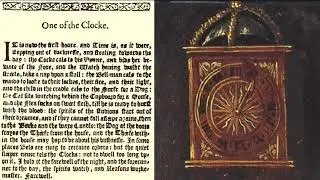 Nicholas Breton: The Hours -  One of the Clock
