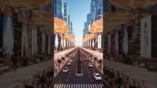 Saudi NEOM 2030 🌆 | Futuristic Neon City Vision of Saudi Arabia