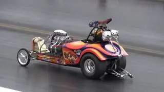 Santa Pod,Dragstalgia 2016. Nostalgia Cannon Ball Race 3