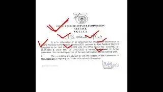 OPSC OMAS Exam Postponed. @JOBNewsODIA #jobnewsodia
