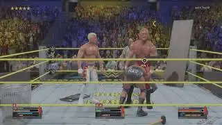 WWE 2K25 - Sid Justice vs Cody Rhodes vs Randy Orton
