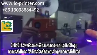 4-color sevro bottle screen printing machine 