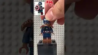 Upgraded Lego Captain America from endgame!!!!!!!!