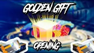 Rocket League Golden Gift Opening!!!