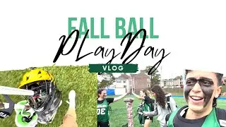 I played a game as goalie? Fallball Play Day Felician Wlax