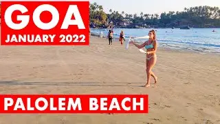 GOA | Palolem Beach - January 2022 | South Goa | Goa Vlog | Palolem Market |