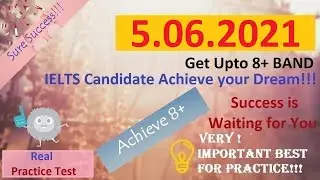 😎💟 NEW BRITISH COUNCIL IELTS LISTENING PRACTICE TEST 2021 WITH ANSWERS - 5.06.2021