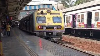 ICF Electric EMU train Electric local train  Mumbai local train