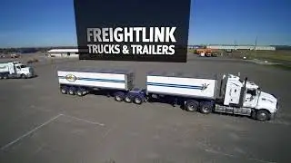 Freightlink trucks & trailers selling at Geelong Nov 29 auction.