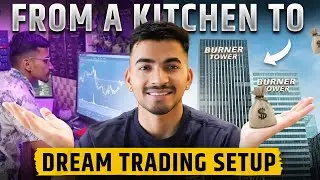 Stock Burner Dream Trading Setup & Office Tour 2025 | From Kitchen to Burner Tower