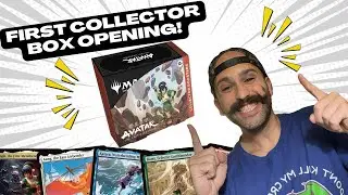 Opening An Avatar The Last Airbender X Magic The Gathering Collector Box