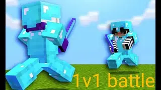 Minecraft 1v1 archery battle #minecraft
