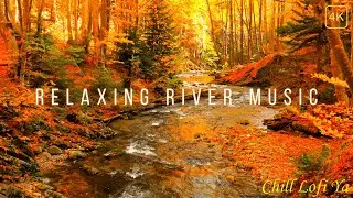 Relaxing Autumn River Sound - Peaceful Highland River - 8 Hours Duration - HD 1080p - Nature Video