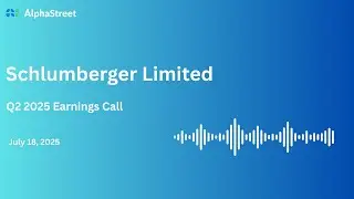 SLB Stock | Schlumberger Limited Q2 2025 Earnings Call