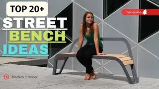 top 20+ street furniture bench ideas | modern design garden bench ideas | biker bench ideas