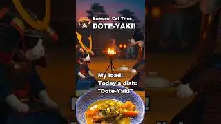 Samurai Cat & Loyal Dog Kitchen - DOTE-YAKI, Japanese Food, Served with History and Humor.