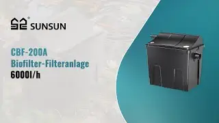 SunSun CBF-200A Biofilter-Filteranlage 6000l/h