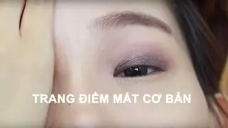 RƯ MAKEUP ♡ CÁCH TRANG ĐIỂM MẮT VẼ MẮT CƠ BẢN CHO NGƯỜI MỚI BẮT ĐẦU - Beginner Eye Makeup