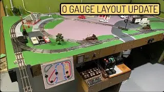 Postwar O Gauge Layout Update 2 - All Track Laid
