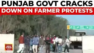 Punjab Govt Cracks Down on Protesting Farmers; Several Detained, Sites Cleared | Shambhu Border