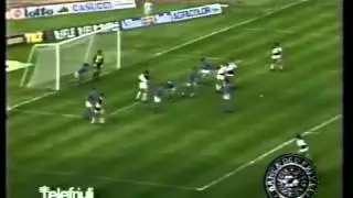 84/85 Home Zico vs Napoli