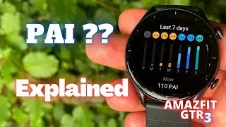 Что такое PAI? Персональный индекс активности на умных часах Amazfit GTR3 PRO: объяснение