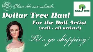 Dollar Tree Studio Supply Haul for Doll Artists (well all artists!)