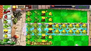 Plants vs Zombies (mini game) Gameplay LAST STAND stage