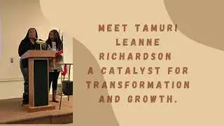 Meet TAMURI Leanne Richardson The RICHARDSON Expert  #TamuriRichardson #globalspeaker
