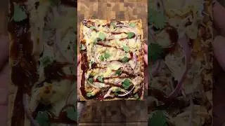 Entire BBQ Chicken Pizza for 430 Calories 😍 #icekarim