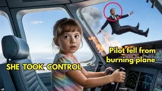 Pilot Fell From Burning A320 &mdash; kid From Last Row Said 'Call Sign Angel' and walk towards cockpit