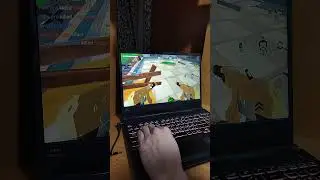 Играю в Чикен Ган  через ноутбук I play Chicken Gun through my laptop
