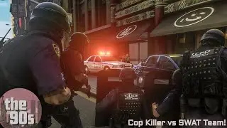 NYPD SWAT Standoff with Armed Suspect! - 1990s GTARP | The 90s RP