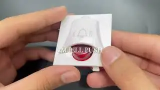Stylish 2M Bell Push Switch? | 3-GEE with Bright Indicator Light