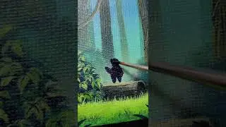 Peaceful magical forest scenery... but improved!