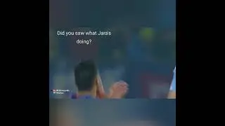 Cavani see Red because of Jara's finger!